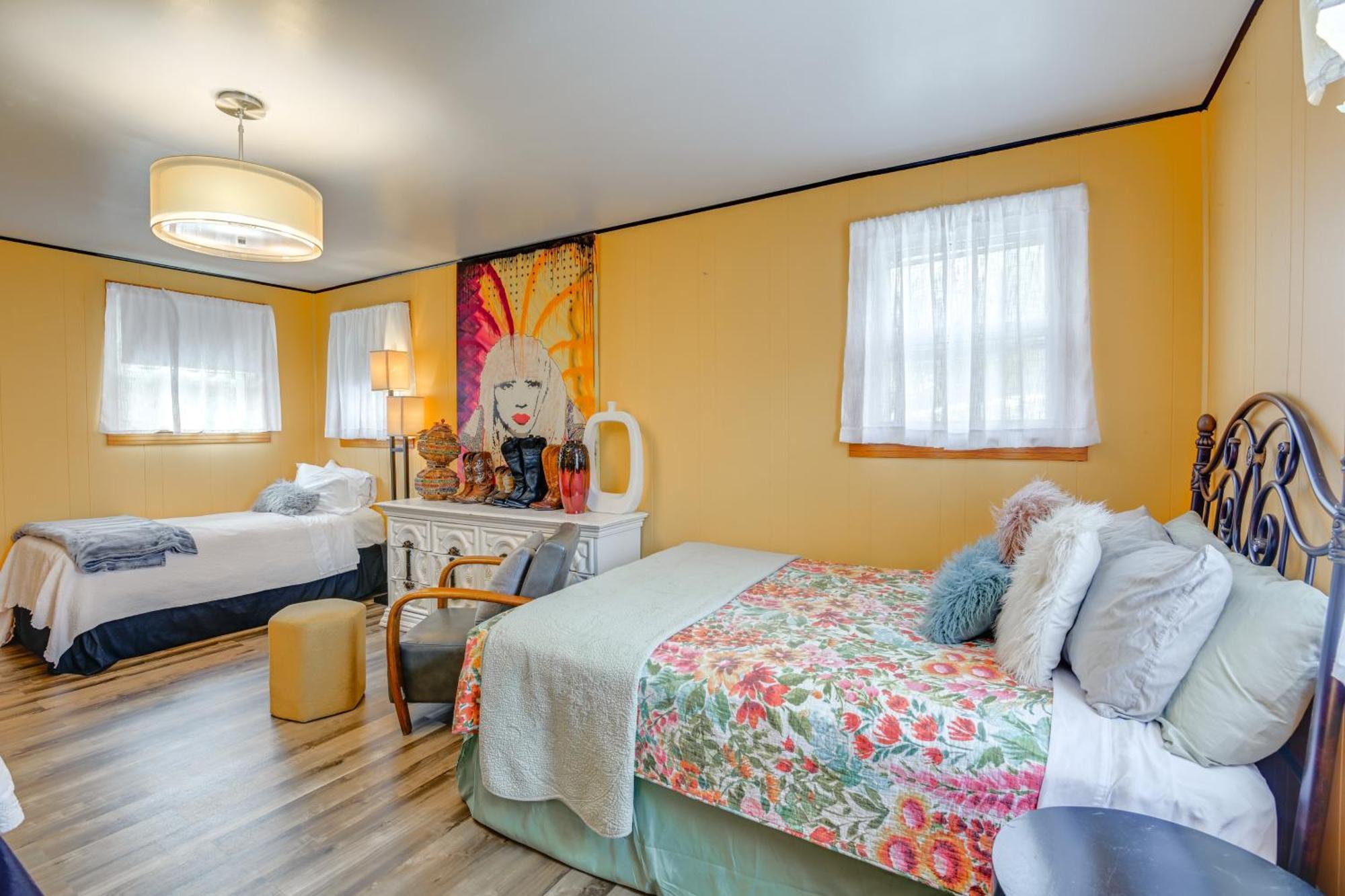 6 Mi To Downtown 70S-Themed Home In Nashville! Extérieur photo