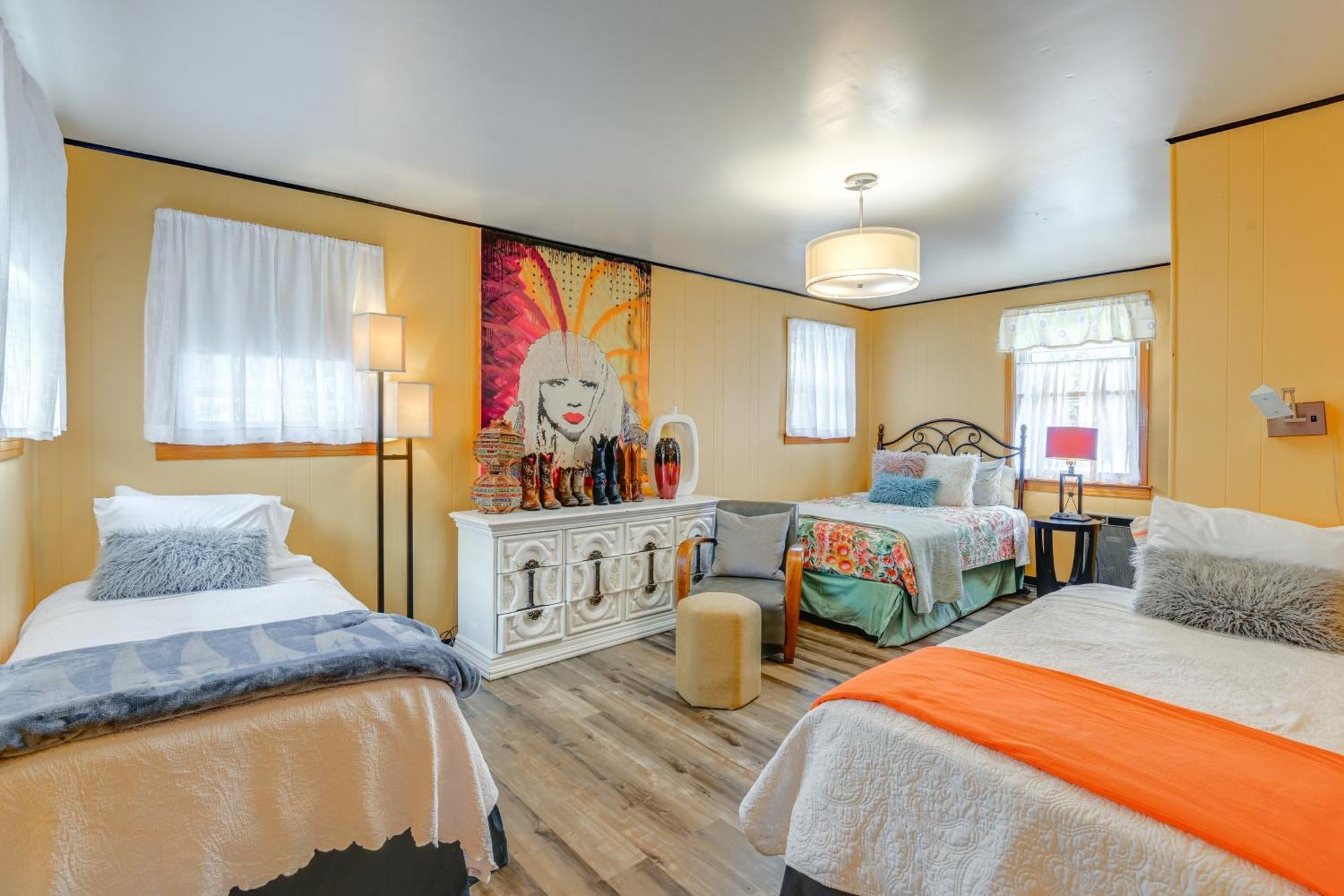 6 Mi To Downtown 70S-Themed Home In Nashville! Extérieur photo