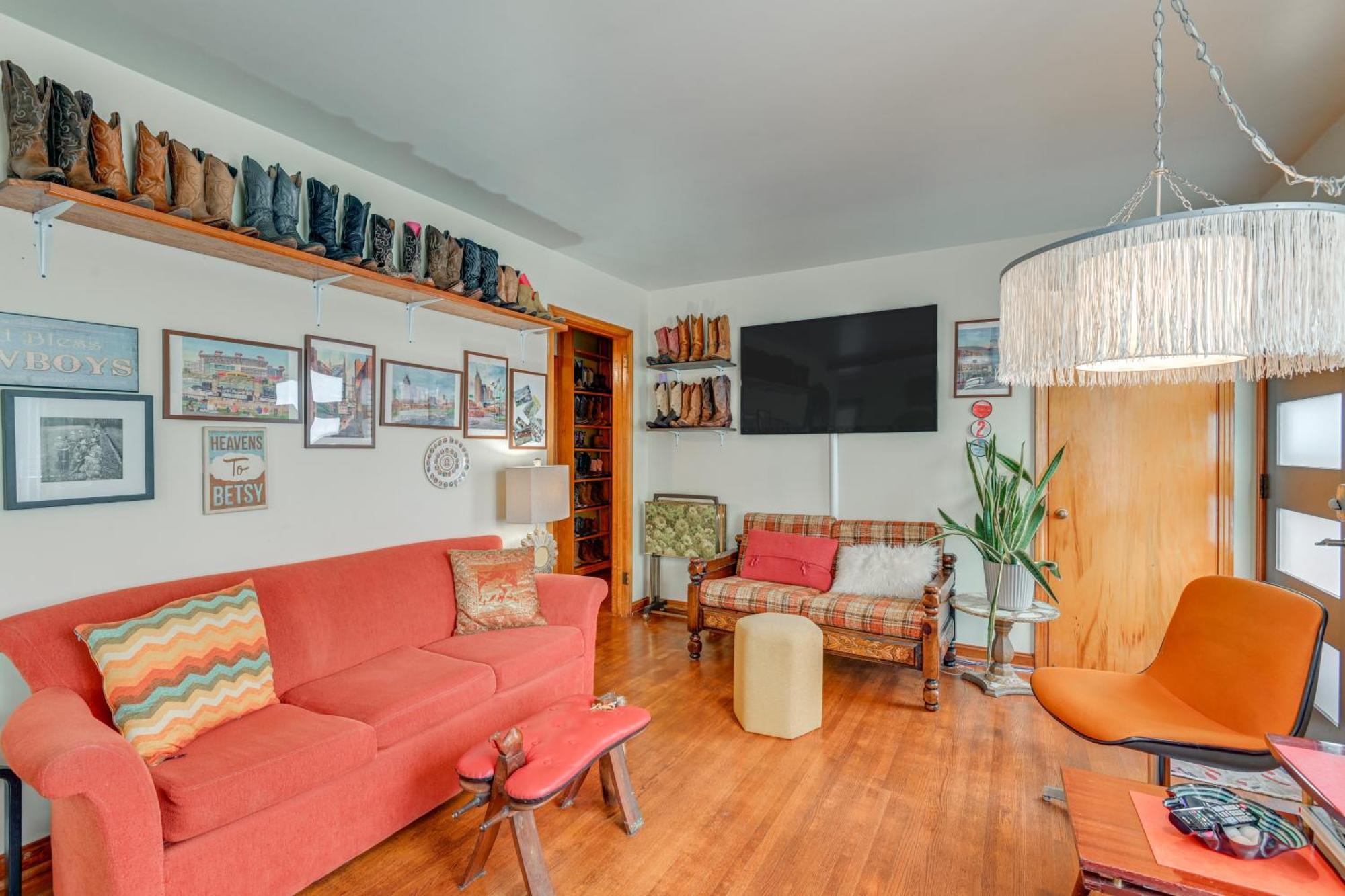 6 Mi To Downtown 70S-Themed Home In Nashville! Extérieur photo