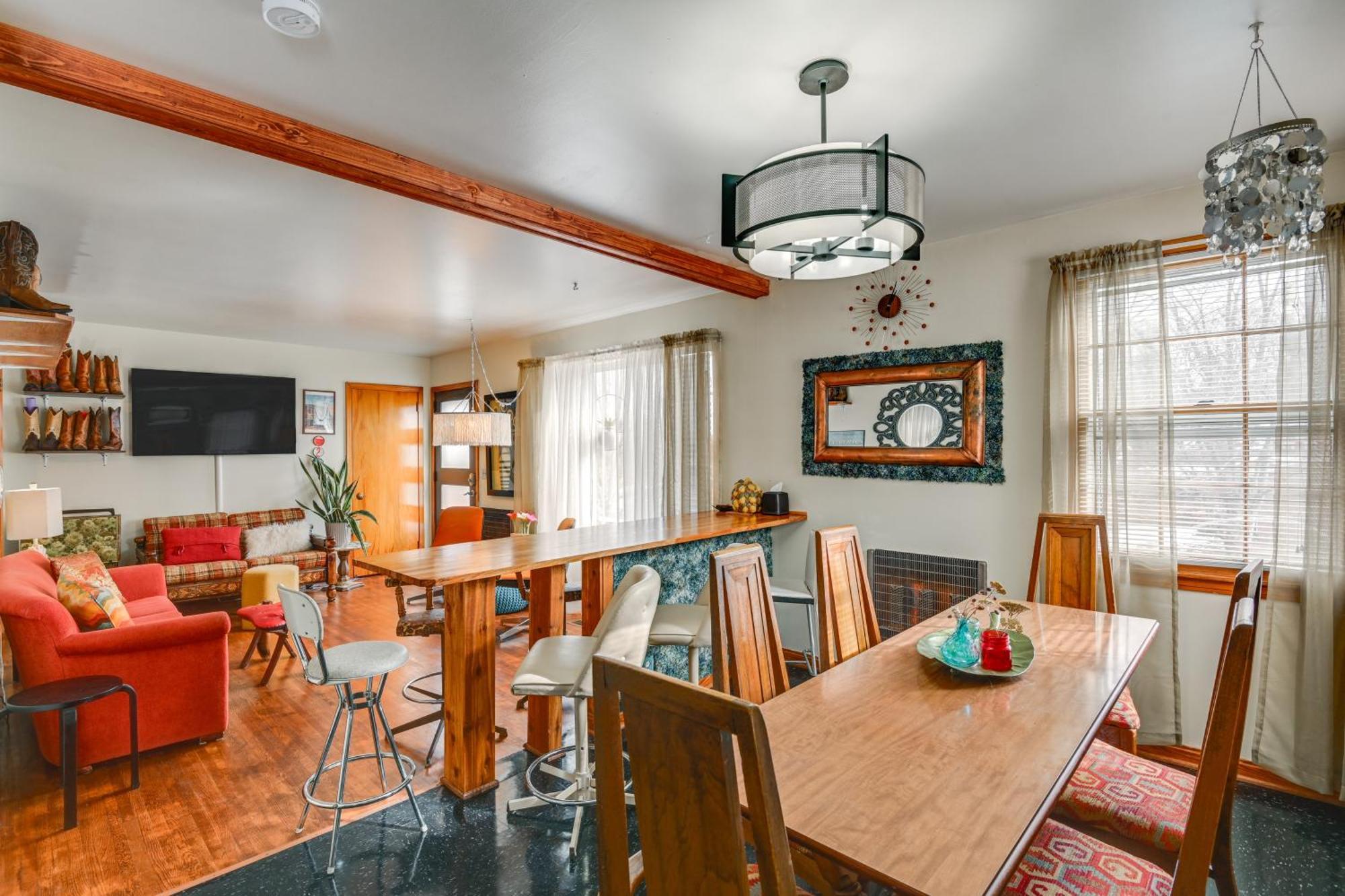 6 Mi To Downtown 70S-Themed Home In Nashville! Extérieur photo