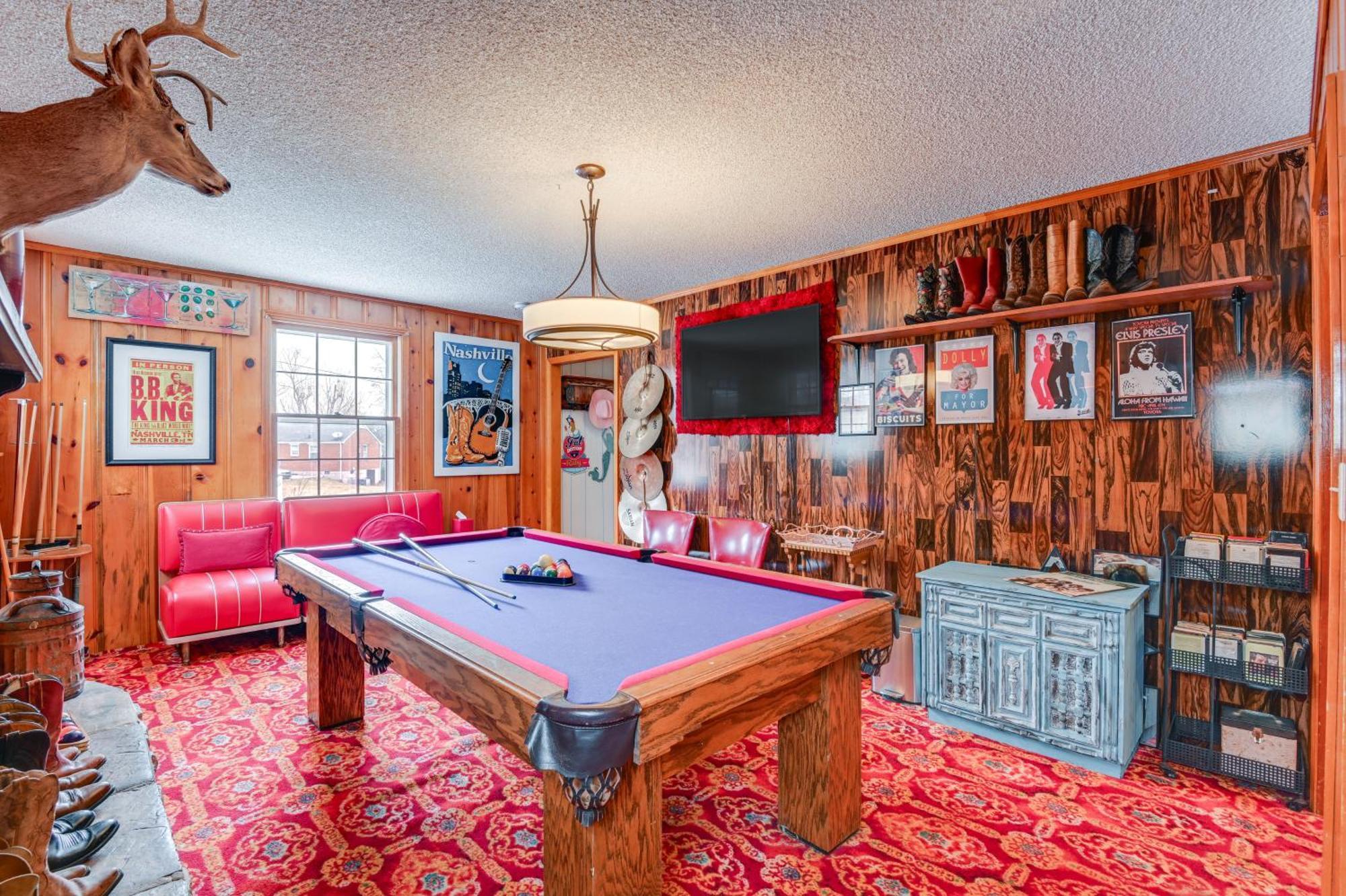 6 Mi To Downtown 70S-Themed Home In Nashville! Extérieur photo